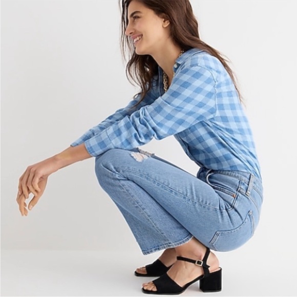 Jcrew Jeans - denim boot cropped size 26 - Picture 3 of 10